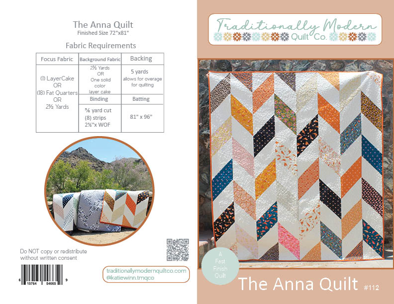 The Anna Quilt PDF Digital Pattern