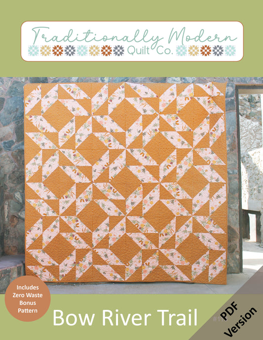 Bow River Trail Quilt Pattern PDF