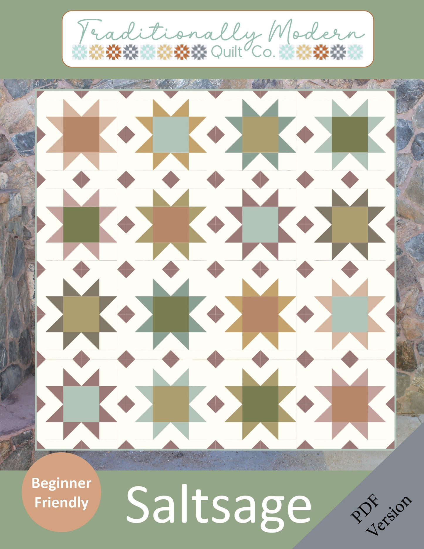 Saltsage Quilt Pattern PDF