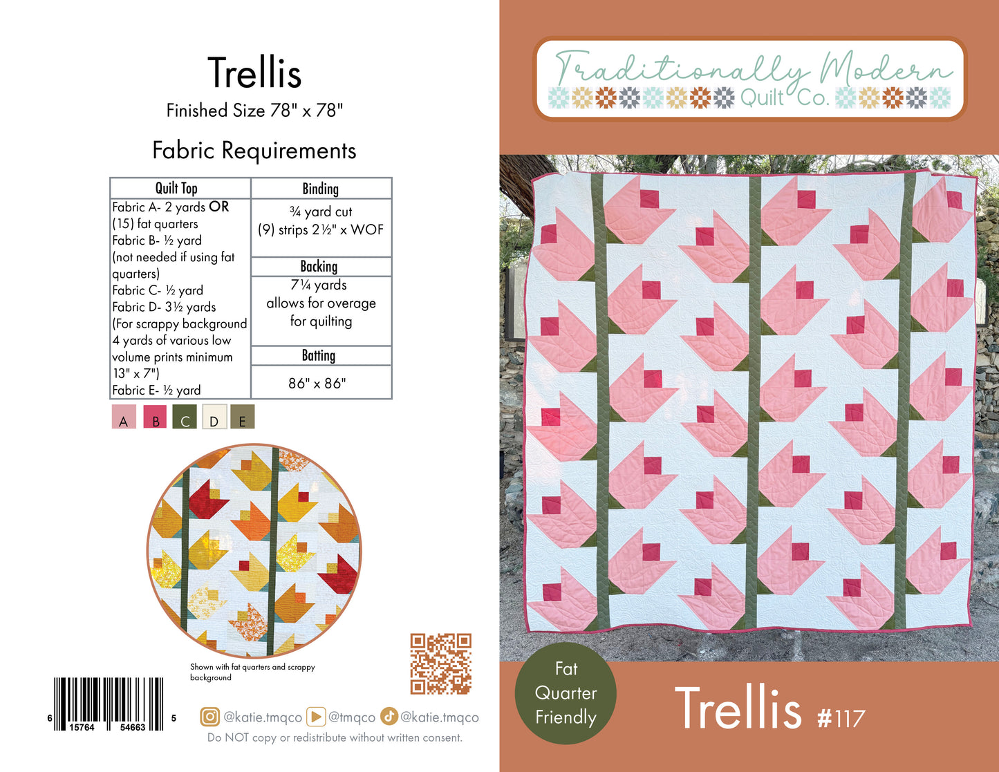 Trellis Pattern PRINT WHOLESALE ONLY